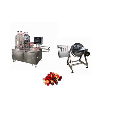 3kW Blueberry Orange Watermelon Gummy Machine για την παρασκευή ζελέ γλυκών State of the art