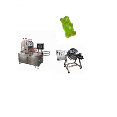 3kW Blueberry Orange Watermelon Gummy Machine για την παρασκευή ζελέ γλυκών State of the art