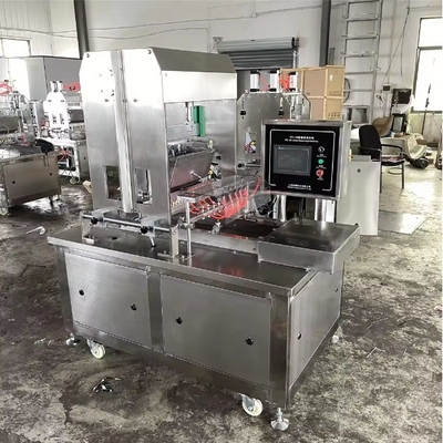 1500W Cake Soft Hard Gel Toffee Candy Pouring Machine με ημιαυτόματη λειτουργία